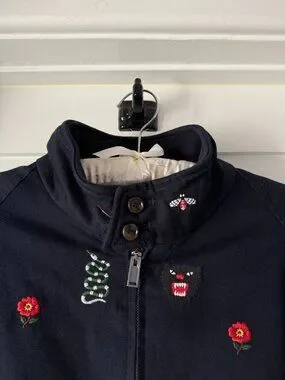 Gucci | Jackets & Coats | Gucci Embroidered Panther Snake Bee Bomber ...